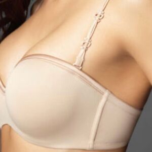 Le Mystere Beige No. 9 Strapless Bra